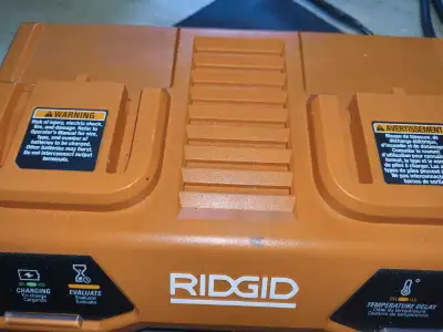 Ridgid Battery Charger, View more