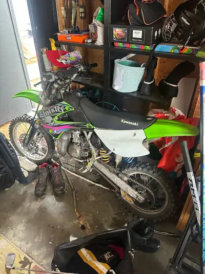 Selling my boys bike. It’s a 2008 kx 85 2 stroke. Motor needs rebuilt on it. Seized up on him. Bough...