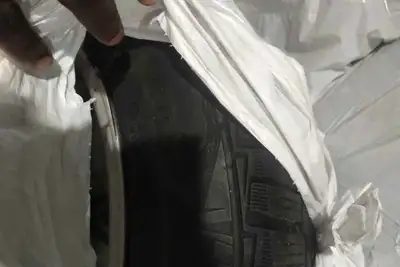 Audi Q5 Arctic Claw winter Tires on Rims 235/55/R19. Still good amount of tread left. No longer have...