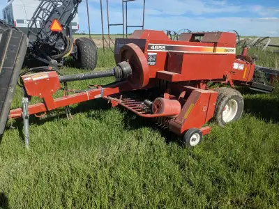 Hesston 4655 baler, View more
