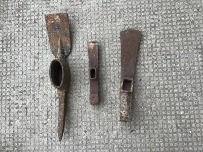 Three used tool heads selling as a package.