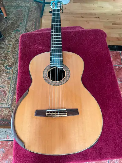 Acoustic/Electric Nylon String Guitar!, View more