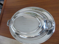 SILVER PLATED WARMING DISH,