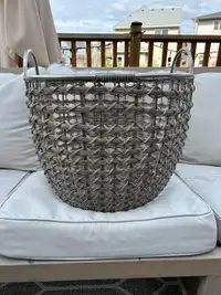 Indoor/Outdoor storage basket