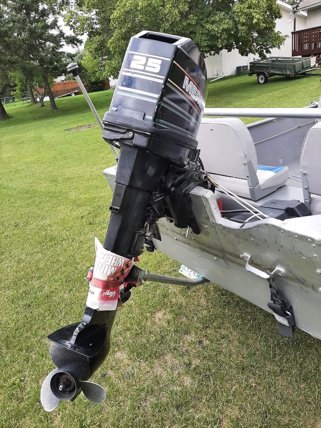 Boat with trailer Powerboats & Motorboats Winnipeg Kijiji