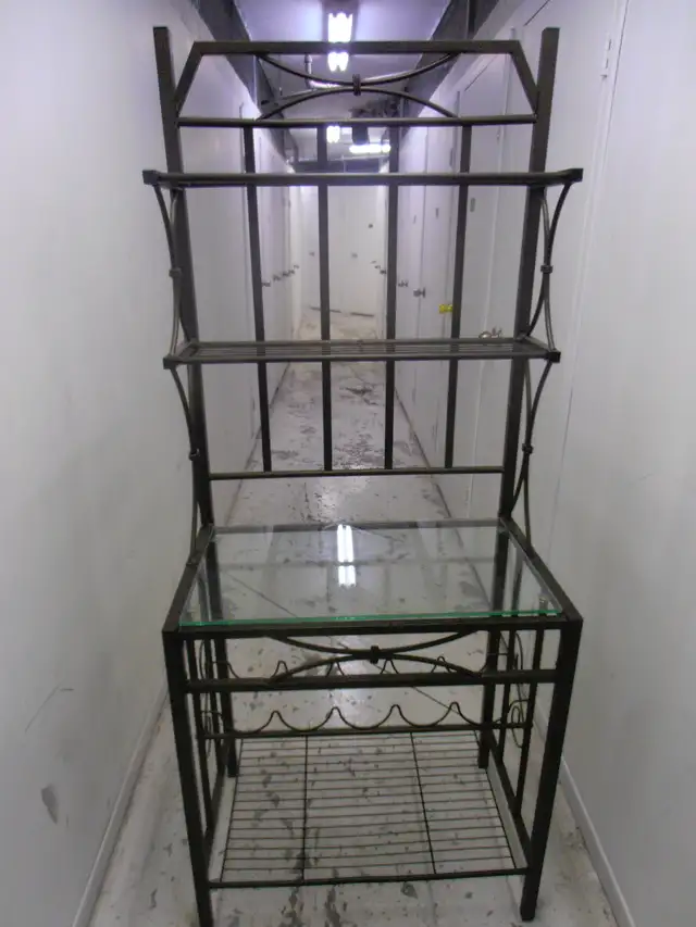 METAL KITCHEN BAKER'S RACK & WINE RACK in Kitchen & Dining Wares in City of Toronto - Image 2