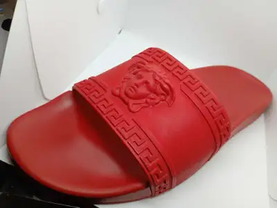 Sandals by Versace slides 'Medusa' size 11, store bag included, View more