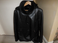 Ladies Faux Leather/Fur Winter Jacket