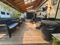 Seasonal Lot & Trailer at Lakeview Campground