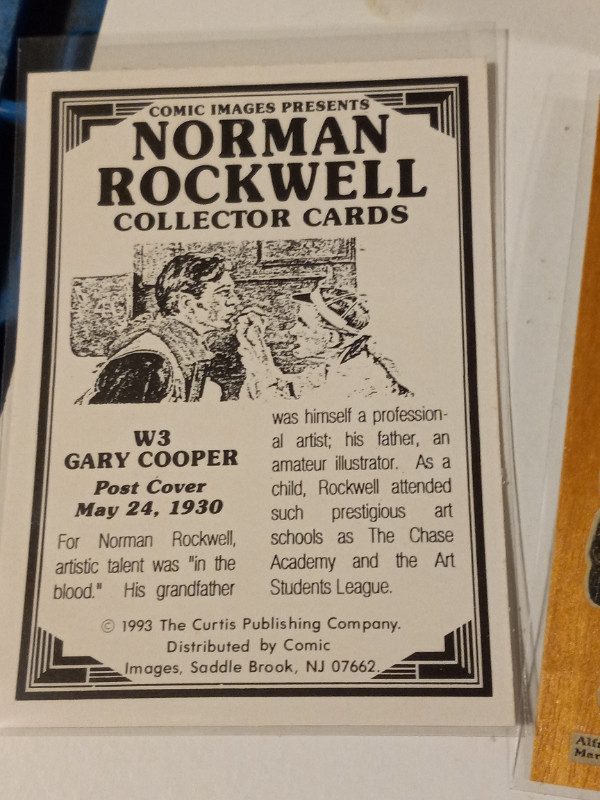 NORMAN ROCKWELL SATURDAY EVENING POST  SET OF 90 CARDS ,INSERTS7 in Arts & Collectibles in Trenton - Image 4