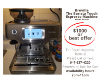 Breville The Barista Touch Espresso Machine