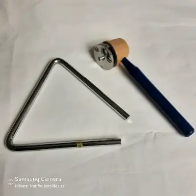 Quick set Triangle and Hand Cymbal Shaker, sound effects, View more