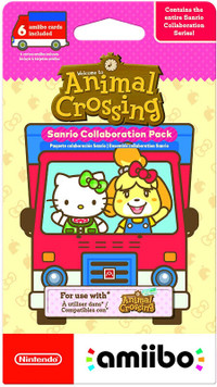 BRAND NEW - Animal Crossing Sanrio Collaboration Pack - $20