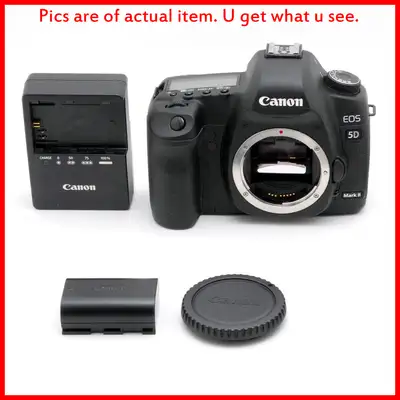 Very mint, Canon 5D Mark II 2 DSLR camera + charger + battery, View more