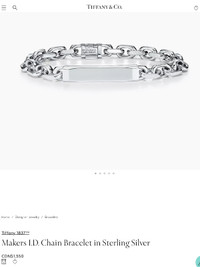 Tiffany’s Bracelet ,new in box