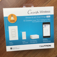New Lutron Caseta Wireless Dimmer Kit with Smart Bridge PRO