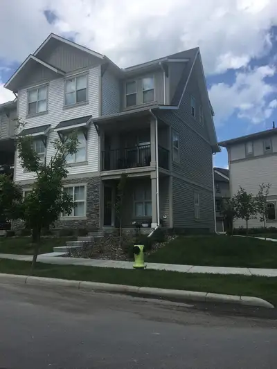 Find full ad on Rentfaster. End unit townhome with a double car garage. This 2 bedroom with 2.5 bath...