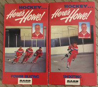 Hockey Training Video Tapes By Gordie Howe
