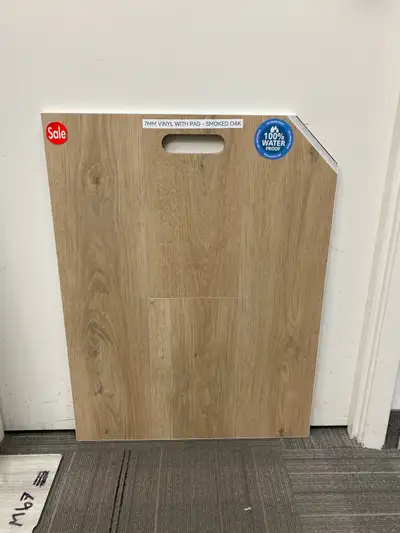 7mm vinyl flooring with pad $1.89/sf , View more