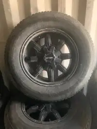 WINTER TIRES AND RIMS