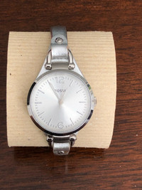 FOSSIL Watch with Leather Band