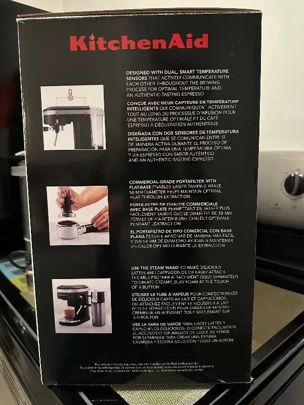 KitchenAid Semi-Automatic Espresso Machine in Coffee Makers in Winnipeg - Image 8