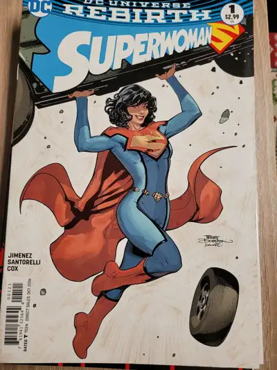 Superwoman #1 2016 DC Comic DC Universe Rebirth Jimenez VF/NM., View more