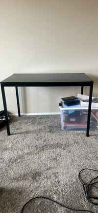  Black IKEA table