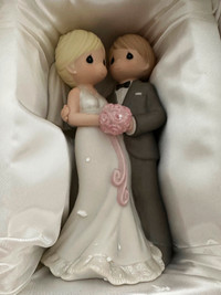 Precious Moments We Join Hands and Hearts Figurine Cake Topper