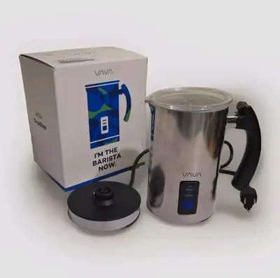 VAVA Milk Frother Electric Steamer Stainless Steel Foam Mak, View more
