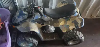 I have a kids quad I am needing to sell. It does not say the size on it but I'm guessing it's a 50cc...