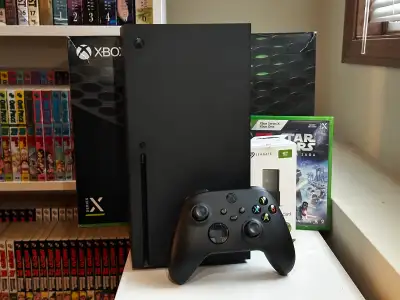 Xbox Series X + 1TB Expansion Card + Lego Star Wars, View more