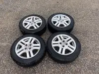 Honda Cooper Summer Tires on alloy rims 185/60 R15” 