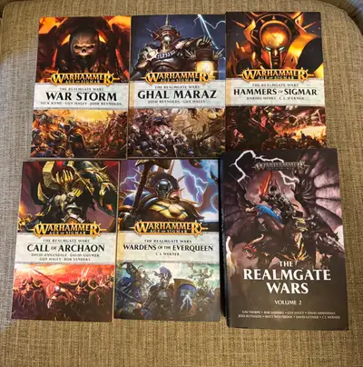 Warhammer The Age of Sigmar - The Realmsgate Wars 1-5 + volume 2, View more