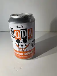  Funko soda vampire Mickey sealed, can