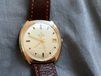 Vintage buren watch.30 jewel inframatic micro rotor automatic