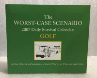 NEW The Worst-Case Scenario Daily Survival Calendar: Golf