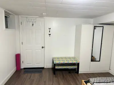 3 Bedroom shared Basement Apartment available for rent. In Scarborough on Markham and Painted Post D...