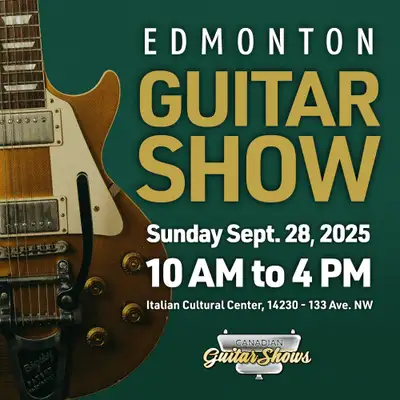 Edmonton & Calgary Guitar Shows – Call for Exhibitors!, View more