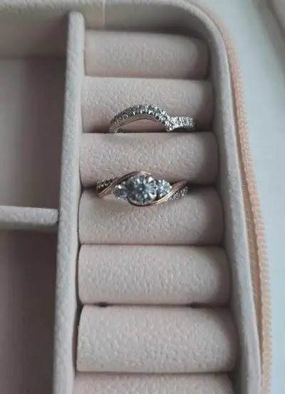 wedding ring set, View more