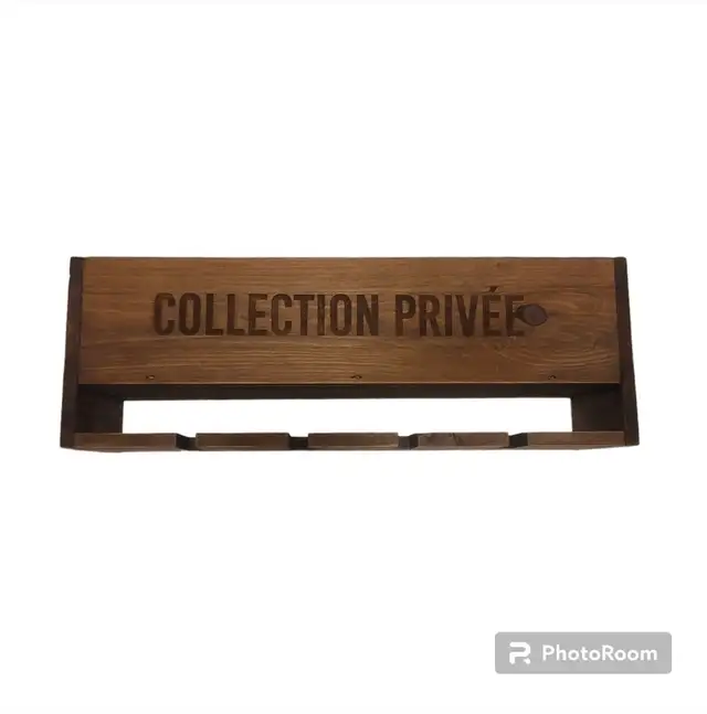 Wooden Wine Rack Shelf - Étagère pour bar in Storage & Organization in City of Montréal - Image 3