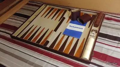 Coffret de Backgammon Vintage, View more