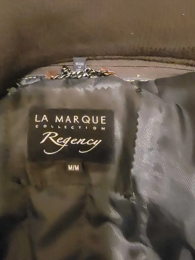 Regency by LaMarque - Double Collar Leather Jacket64264277972098121