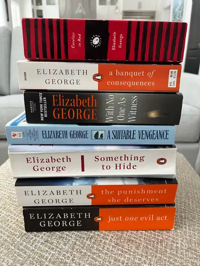 Elizabeth George Paperback Novels, View more