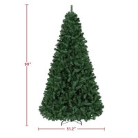 7.5’ Artificial Green Christmas Tree, 7.5’ Hinged Spr Markham / York Region Toronto (GTA) Preview