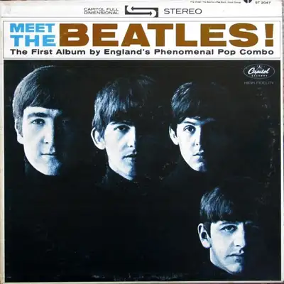 Beatles -- Meet The Beatles! ** DISQUE VINYLE // VINYL RECORd ((VERY RARE)) (first original press '1...