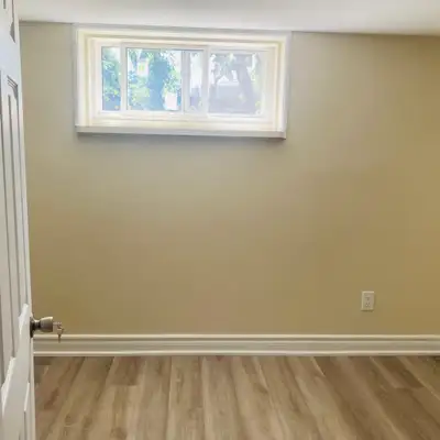 Basement PRIVATE Room for rent at Victoria Park and Yardley intersection. Separate entrance, two was...