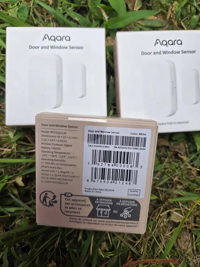 Aqara Zigbee Door and Window Sensor 3 Pack in Outdoor Tools & Storage in City of Toronto - Image 4