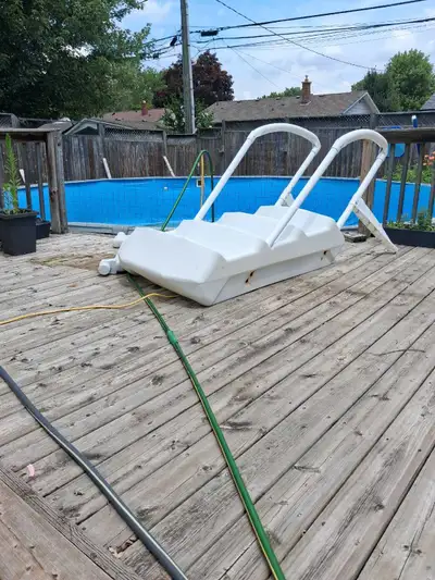 28Ft round above ground pool PLUS A LOT, View more