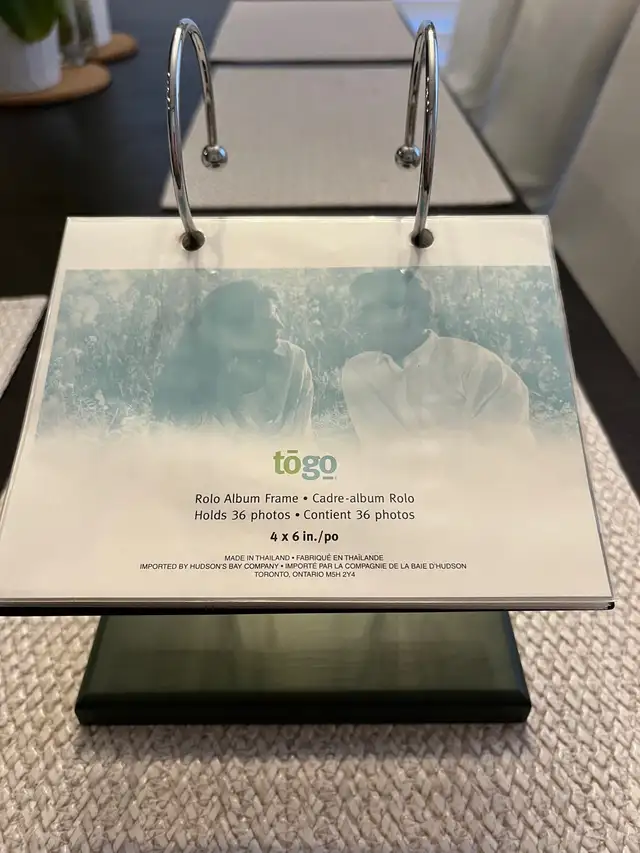 Rolo Album Frame on Stand - just add 4 X 6 prints 62863262288642126